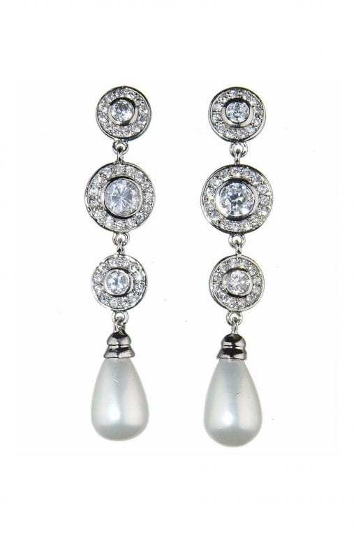 Shop For Prive - Monaco Drop Earrings (Discontinued) – Jessica Bridal